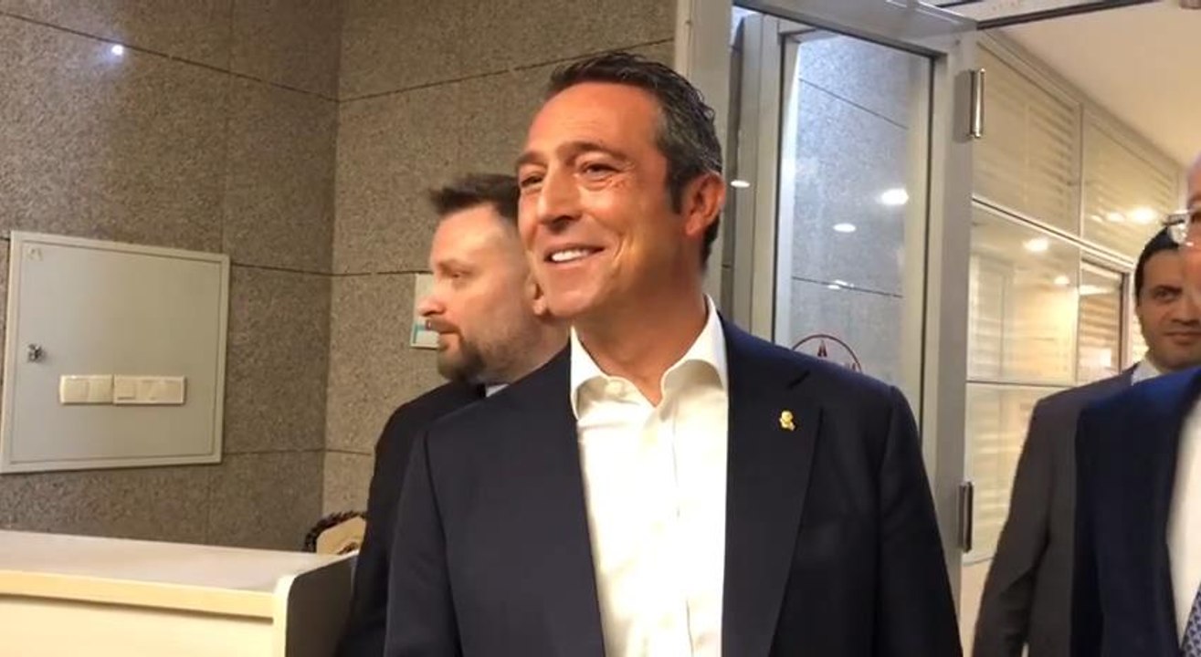 Ali Koç adliyeye geldi