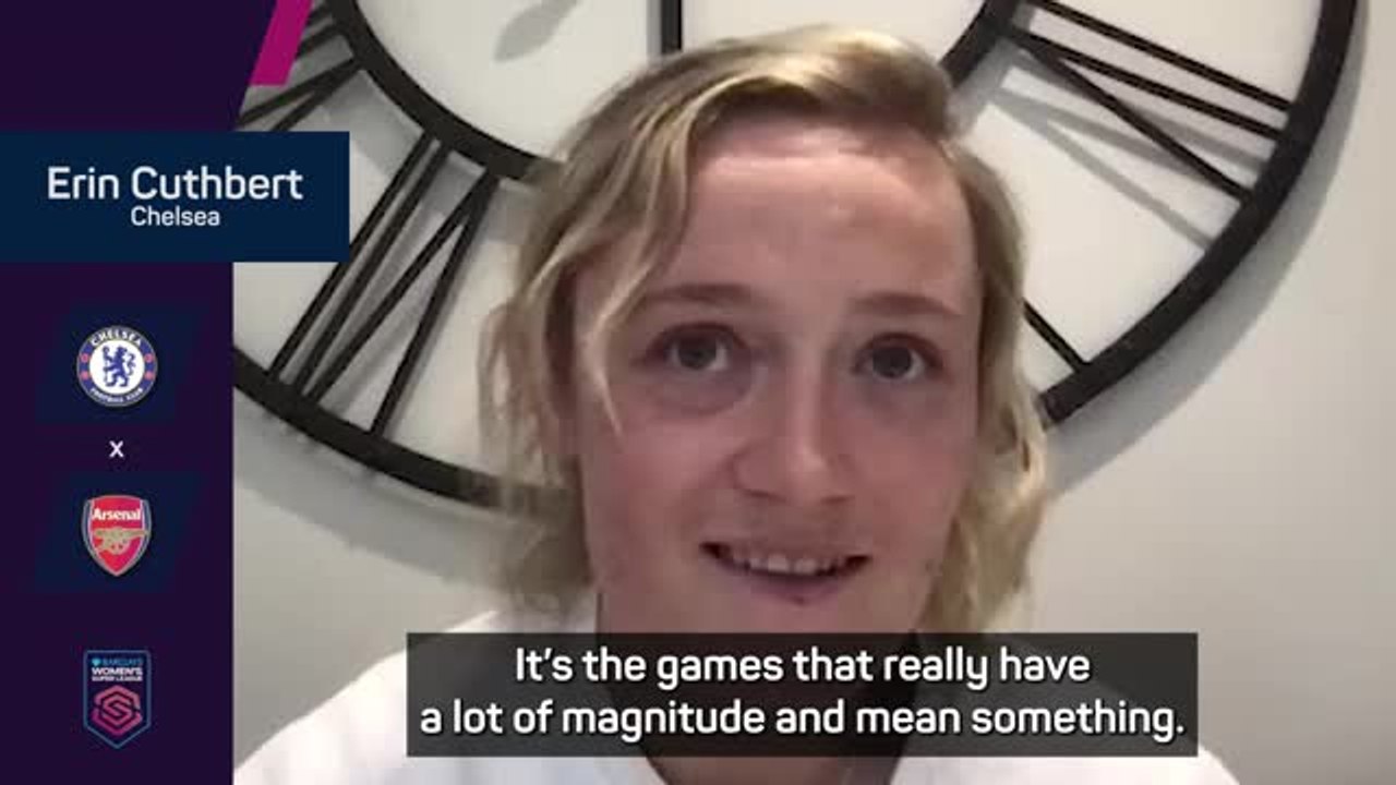 Cuthbert 'relishing' playing Arsenal at Stamford Bridge