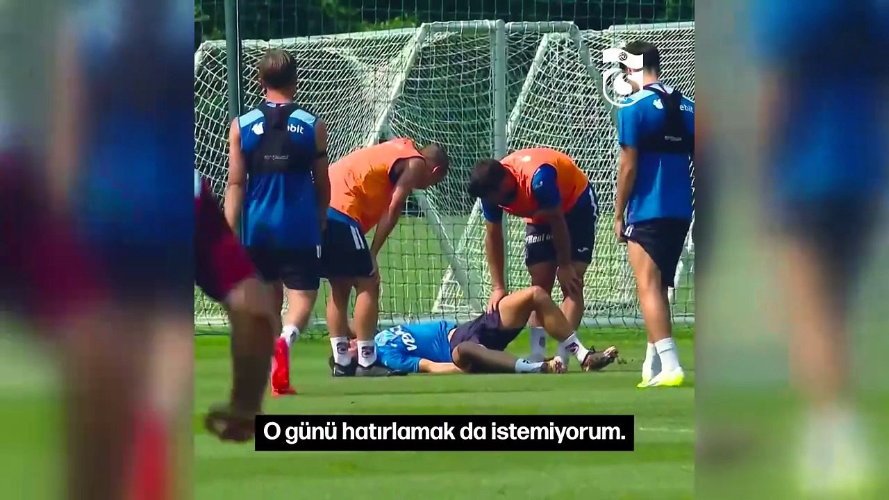 Trabzonspor'un yıldızı geri döndü! Fenerbahçe maçı öncesi ilk açıklama