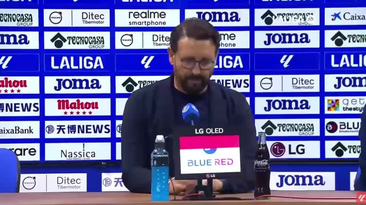 Rueda de prensa de Bordalás tras el Getafe - Girona