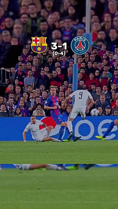 Barecelona VS paris saint german UCL 2017 (6-5)