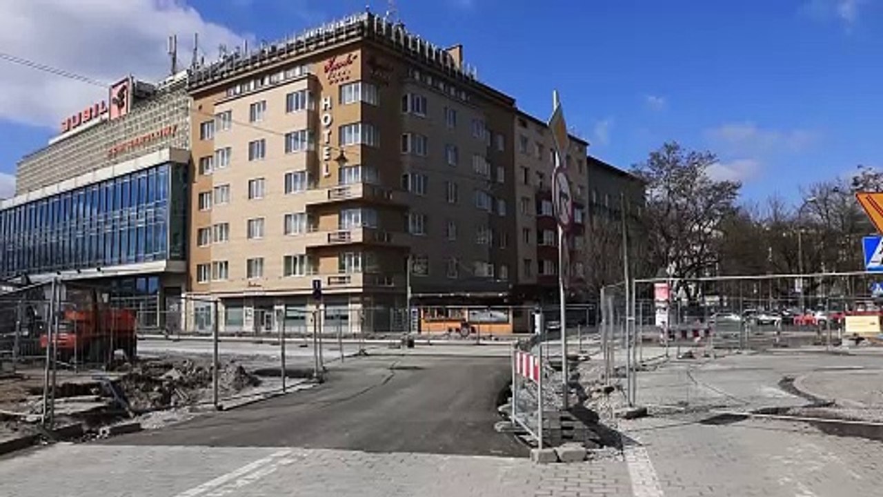 remont przebudowa ulic Zwierzynieckiej i  Kosciuszki