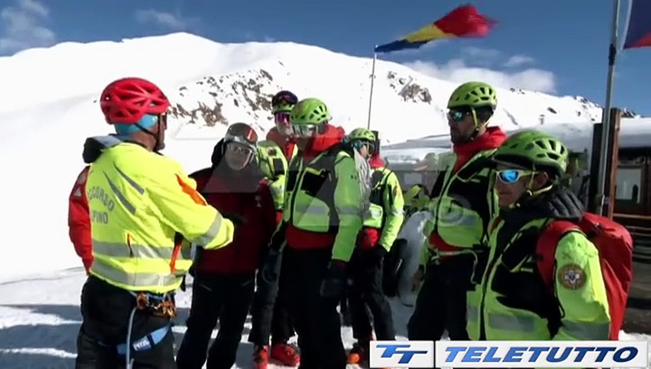 Video News - Al Tonale i cani da valanga Cnsas