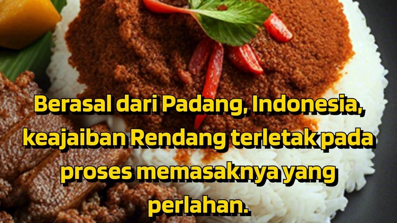 RENDANG - Masakan indonesia yang mendunia