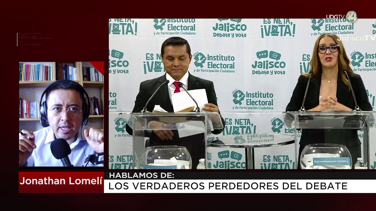 Los verdaderos perdedores del debate: Jonathan Lomelí