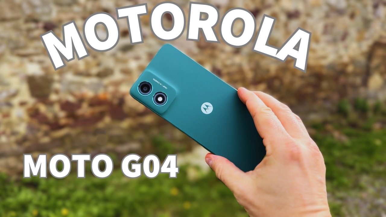 MOTOROLA MOTO G04 : L'entrée de gamme a moins de 120€ !