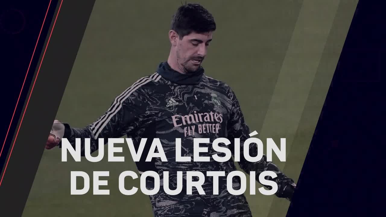 Nueva lesión de Courtois