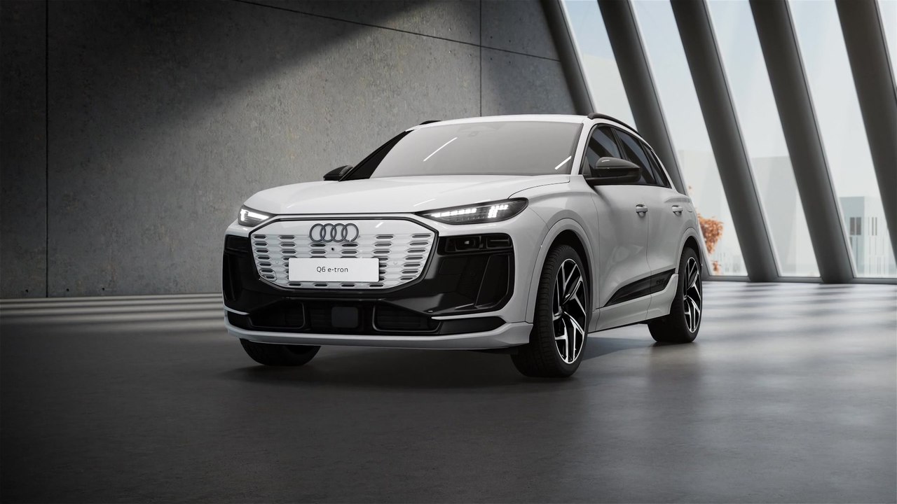 Audi Q6 e-tron – E3 1.2 electronic architecture and over-the-air updates – Animation