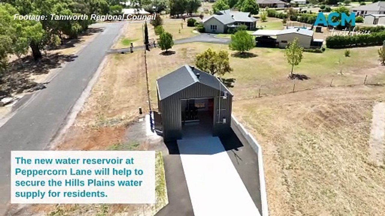 New water reservoir at Peppercorn Lane, Tamworth