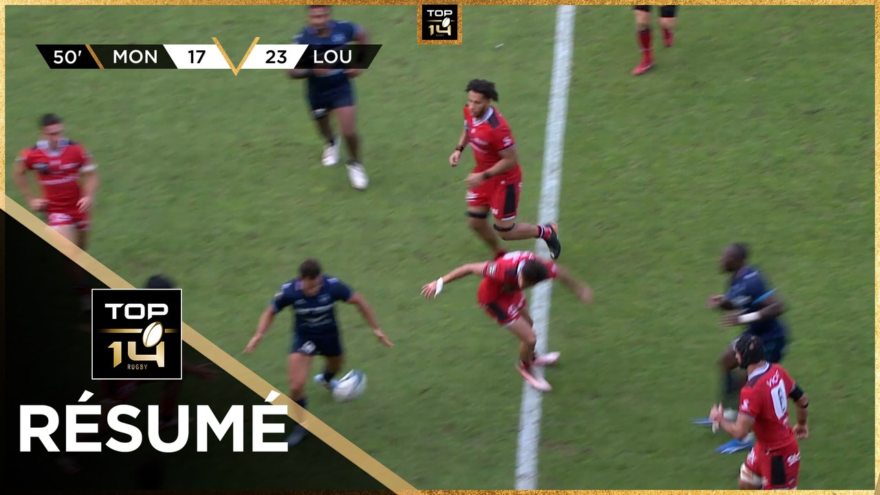 TOP 14 Saison 2024-2025 J01 - Résumé Montpellier Hérault Rugby - LOU Rugby