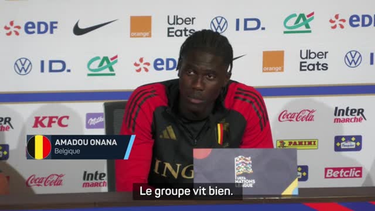 Belgique - Onana : "La France reste la France"