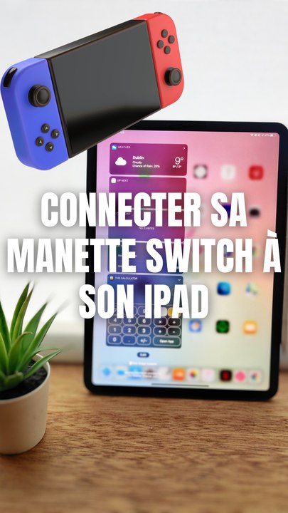 Tuto connecter sa manette switch à son ipad