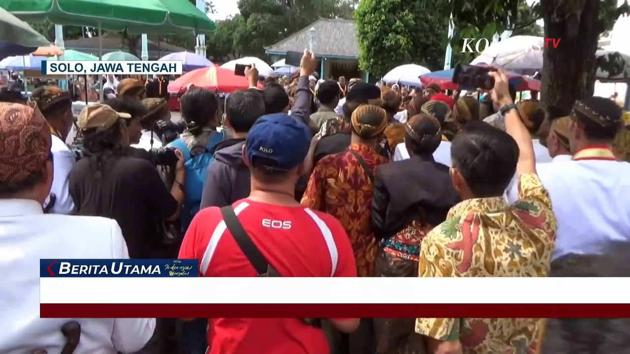 Tradisi Sekaten Keraton Solo Berlangsung Ricuh, Dua Kubu Keluarga Berebut Gamelan Pusaka