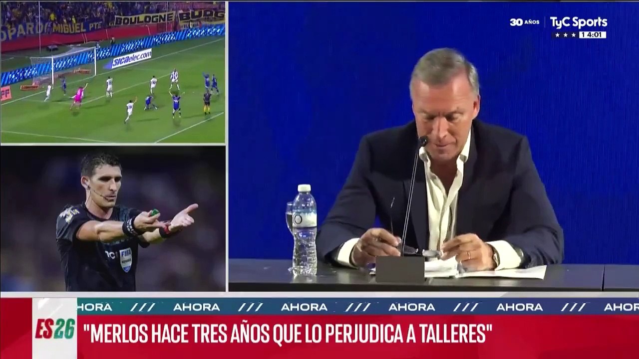 Andrés Fassi, presidente de Talleres apuntó contra Chiqui Tapia