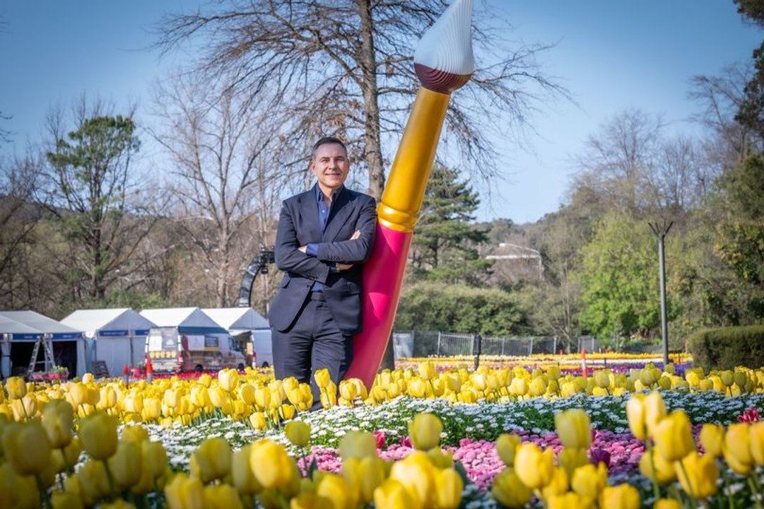 David Walliams at Floriade