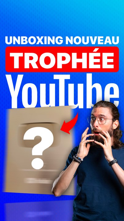 NOUVEAU TROPHÉE YOUTUBE (content mais déçu)