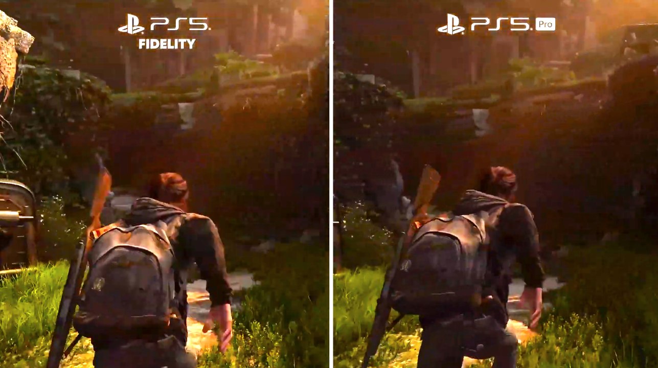 PS5 Pro vs PS5 Gameplay Comparison
