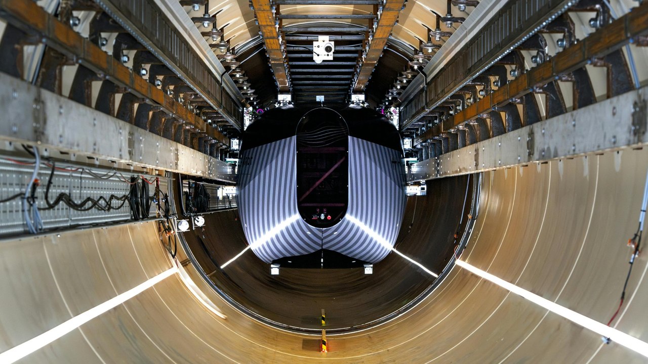 Erfolgreiche Hyperloop-Testfahrt in den Niederlanden