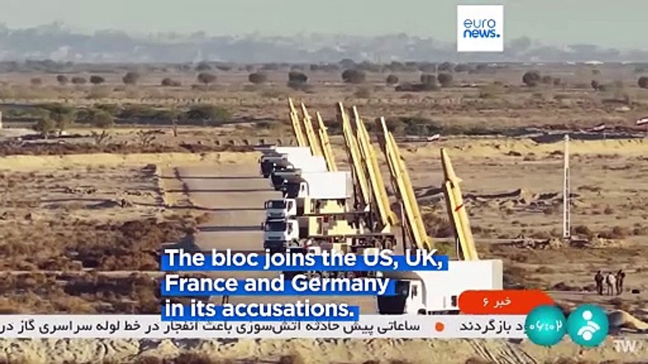 EU weighs 'strong' response to Iranian deliveries of ballistic missiles to Russia