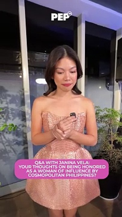 Content creator Janina Vela on being honored as an influencer | PEP Interviews