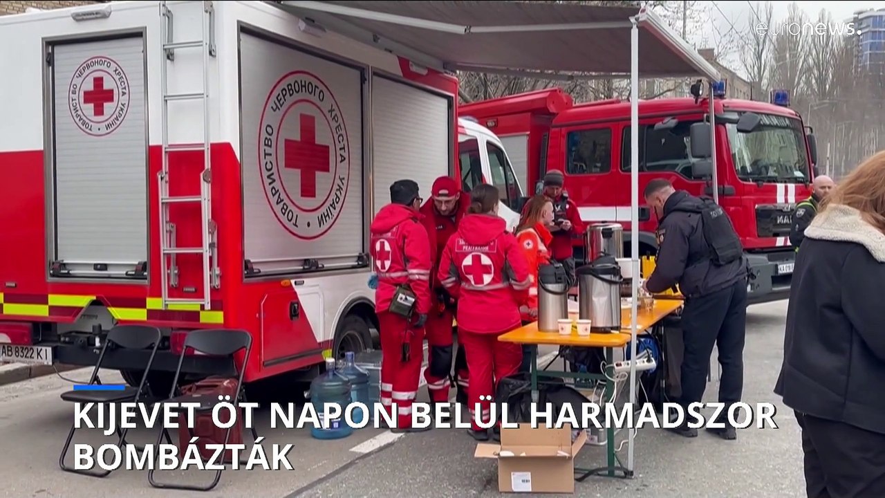 Kijevet öt napon belül harmadszor bombázták