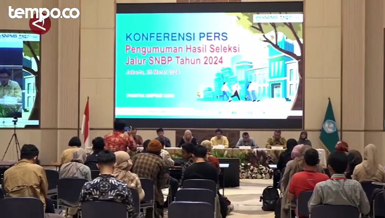 Kemendikbudristek Mencatat 156.000 Orang Lolos SNBP 2024