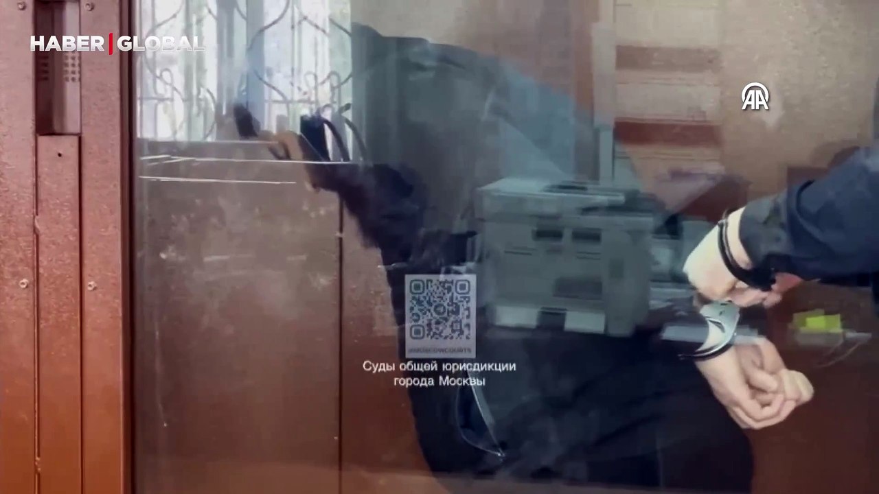 Moskova saldırganı Alisher Kasimov duruşmaya böyle getirildi