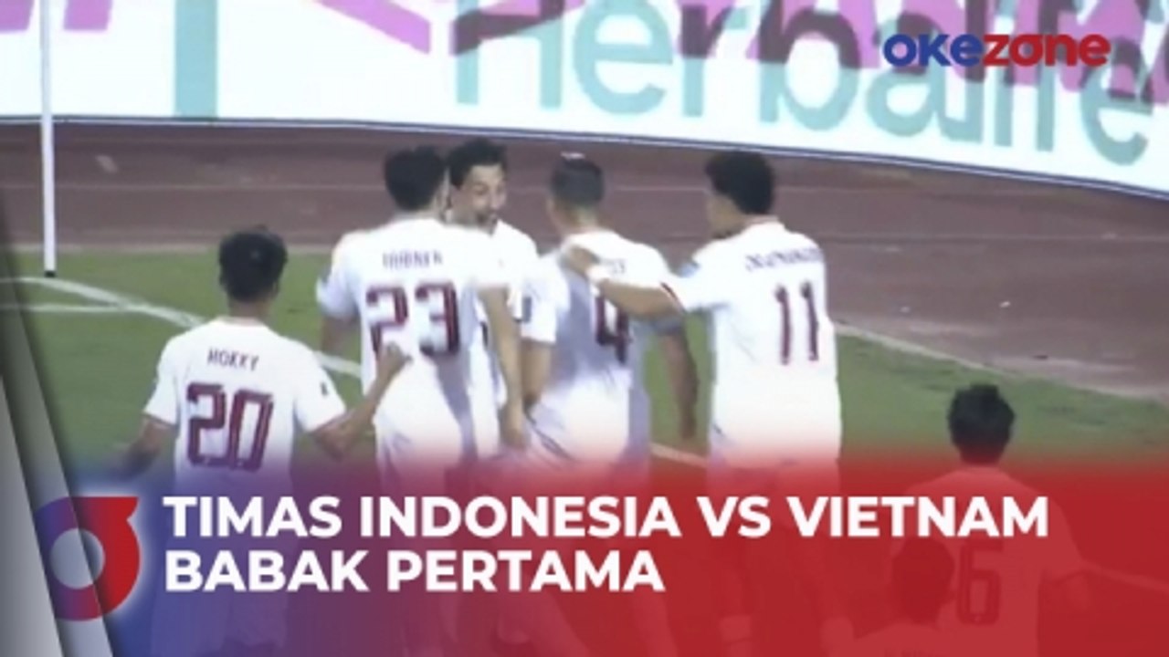 Highlights Babak Pertama Timnas Indonesia vs Vietnam 2-0, Jay Idzes dan Ragnar Oratmangoen Cetak Gol