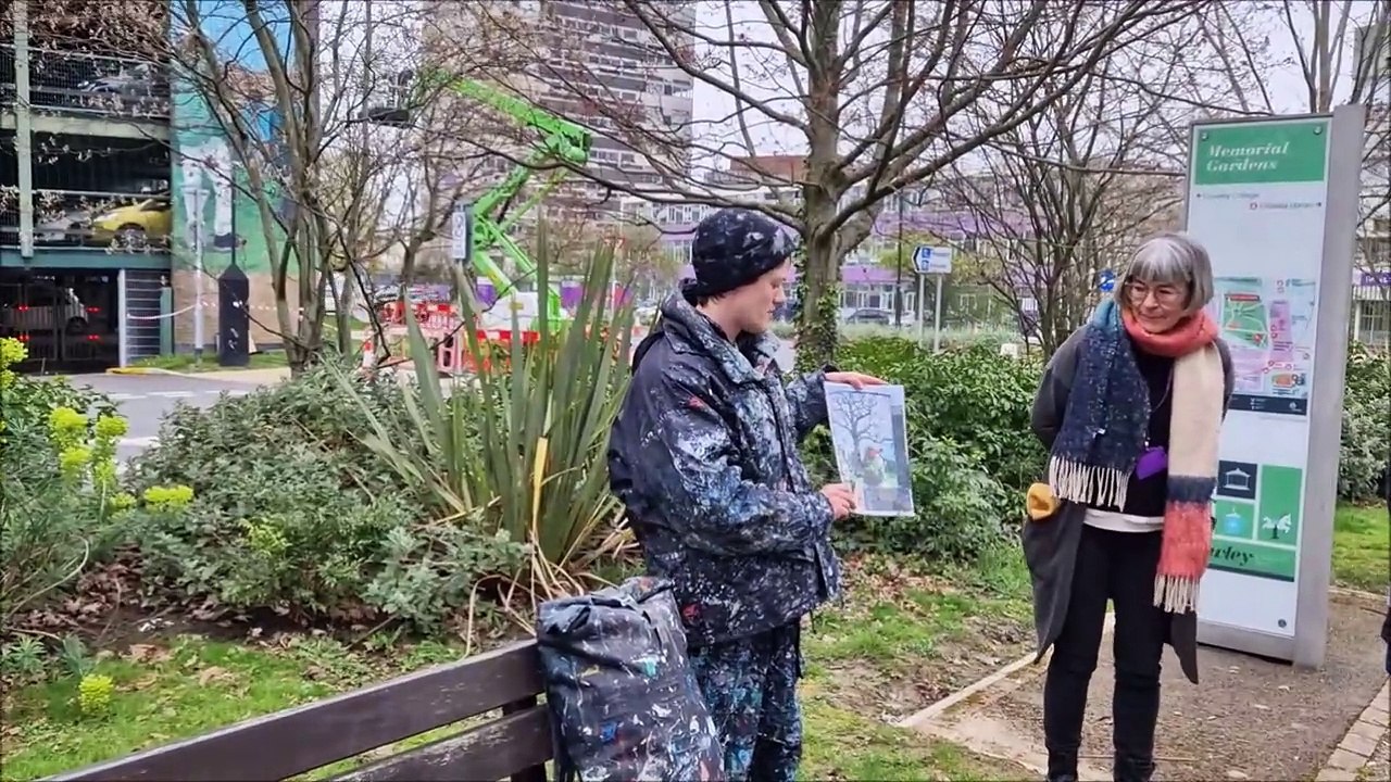 New murals being painted in Crawley