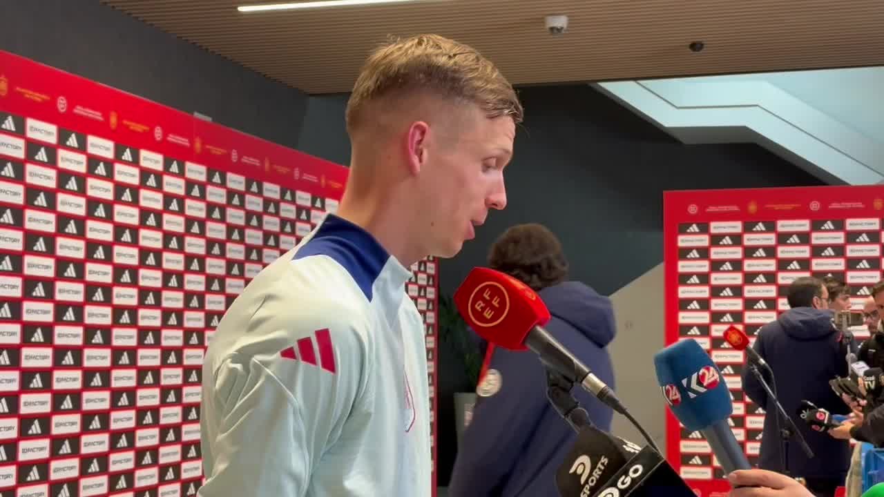 Dani Olmo tras el España vs Brasil