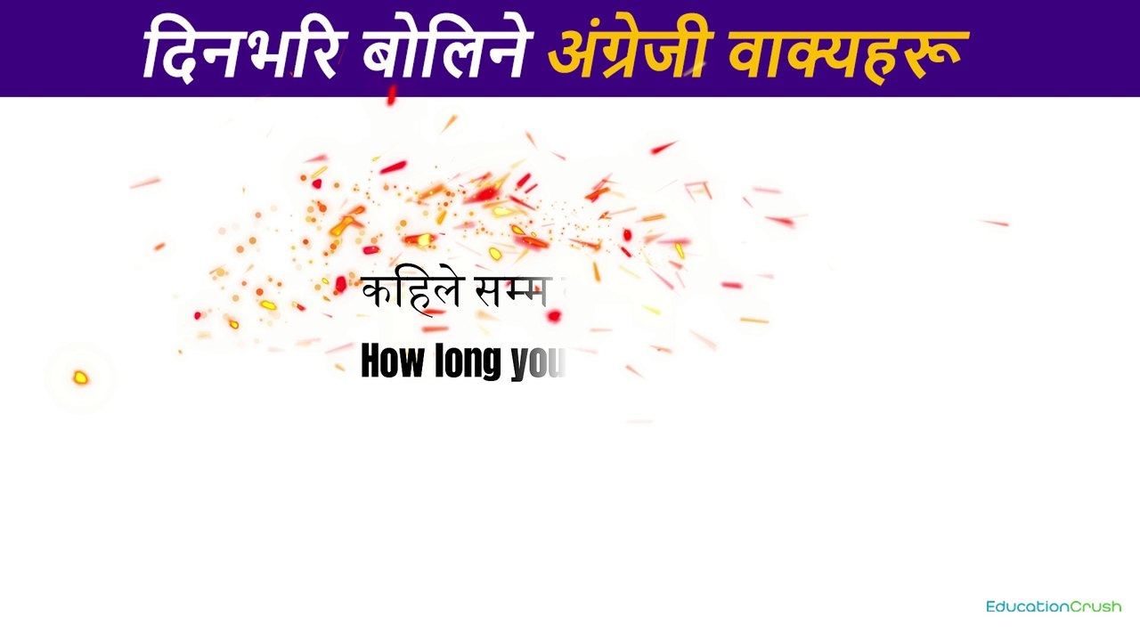 अङ्ग्रेजी बोल्न Basic बाट सिक्नुहोस् how to learn English speaking easily अंग्रेजीमा कुरा