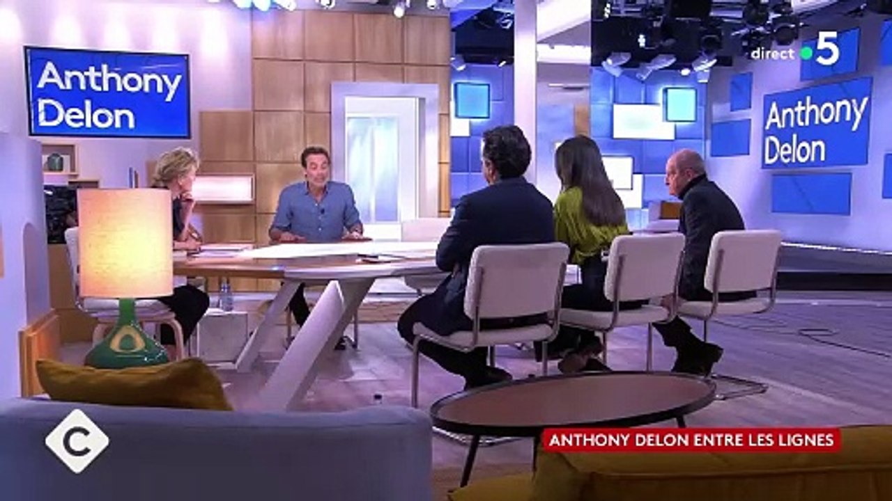 Anthony Delon, "C à Vous".
