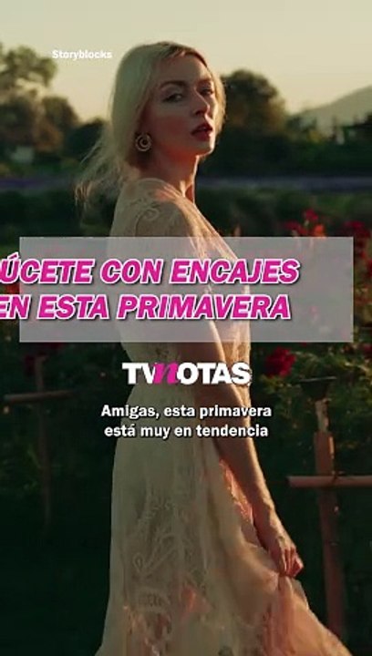 ¡Lúcete con los encajes esta primavera!