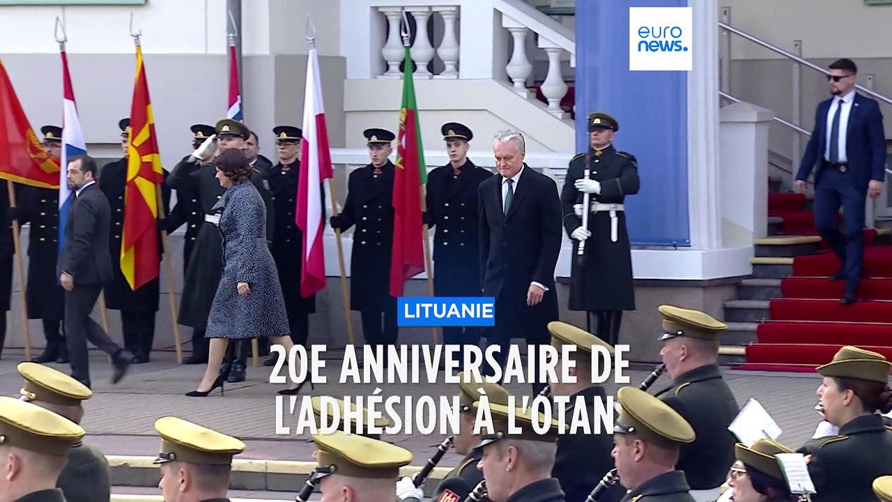 Lituanie : le pays célèbre son 20ème anniversaire à l'adhésion de l'OTAN