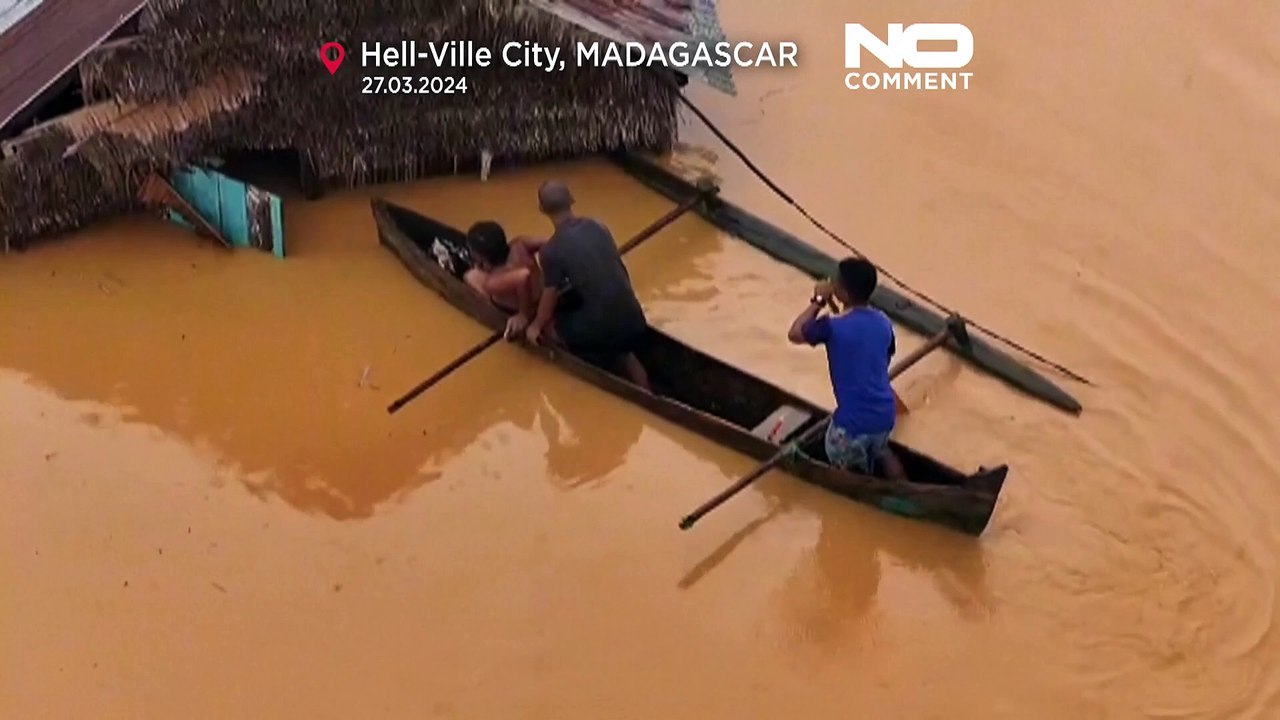WATCH: Aftermath of deadly cyclone Gamane in Madagascar