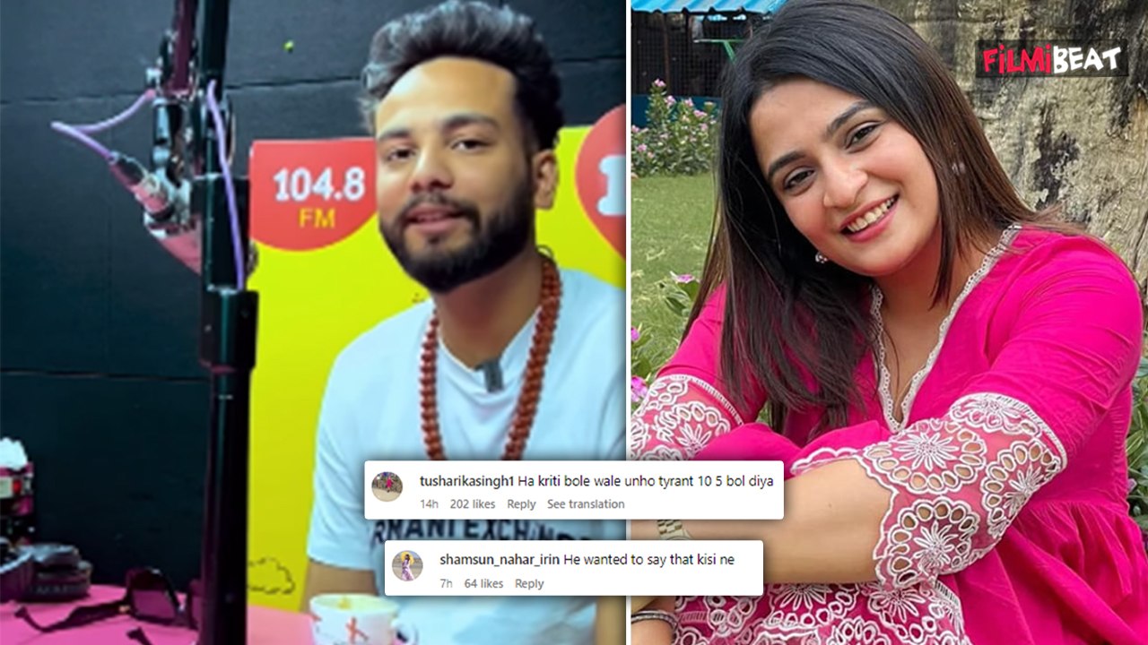 Elvish Yadav ने Interview में Kirti Mehra पर ये क्या कहा? fans ने पकड़ ली ये बात और फिर...! FilmiBeat