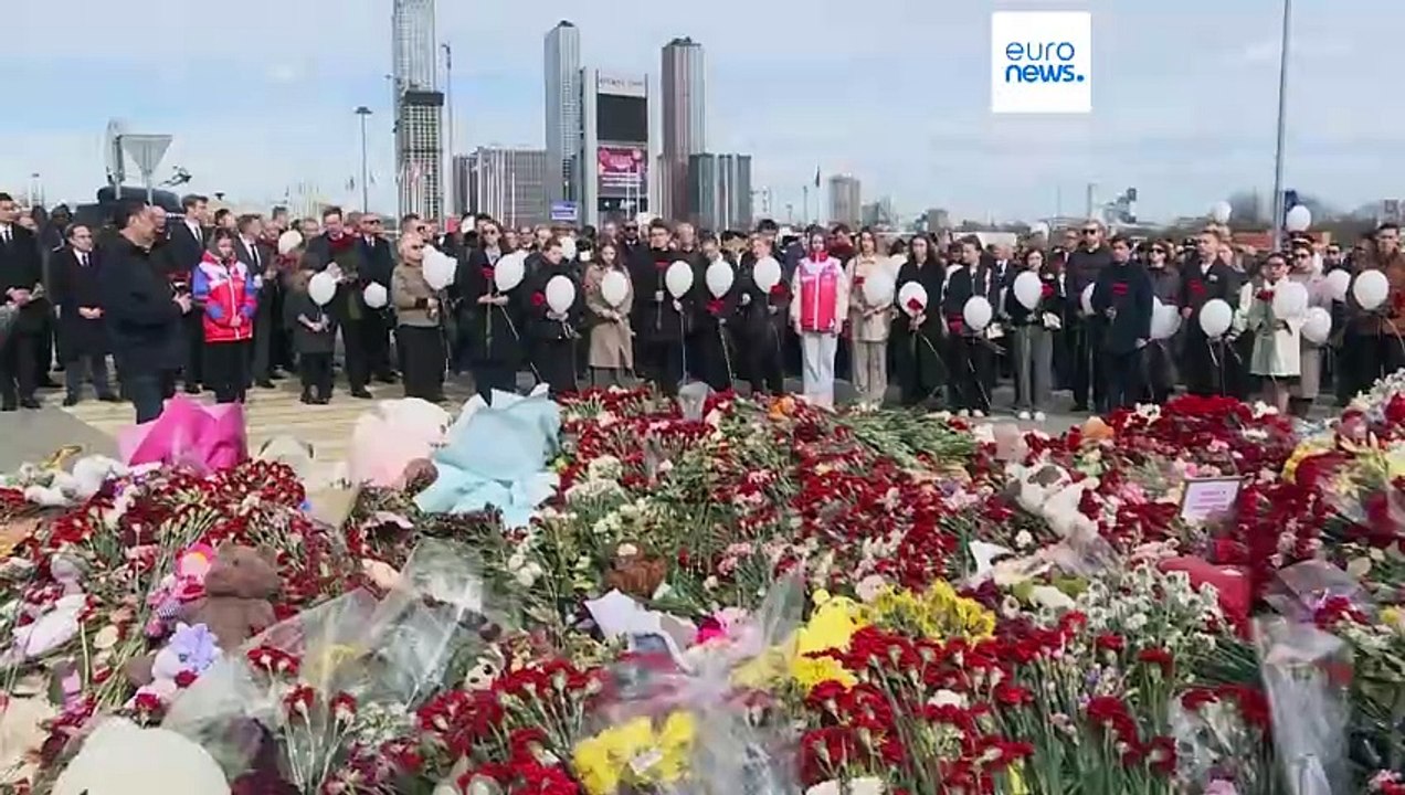 Foreign diplomats in Russia pay tribute to Crocus City Hall victims