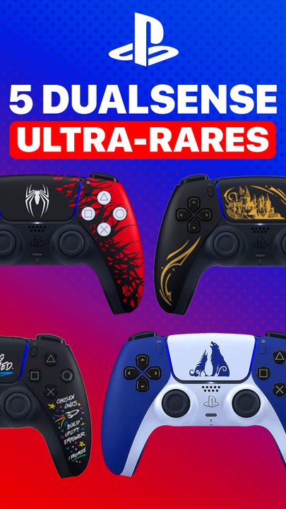 5 manettes Dualsense PS5 RARES