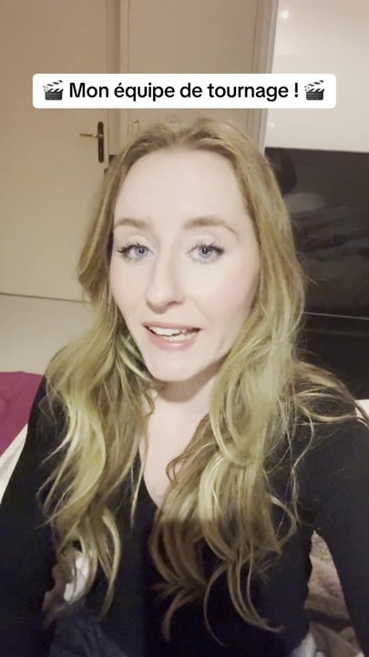 Mon équipe de tournage !