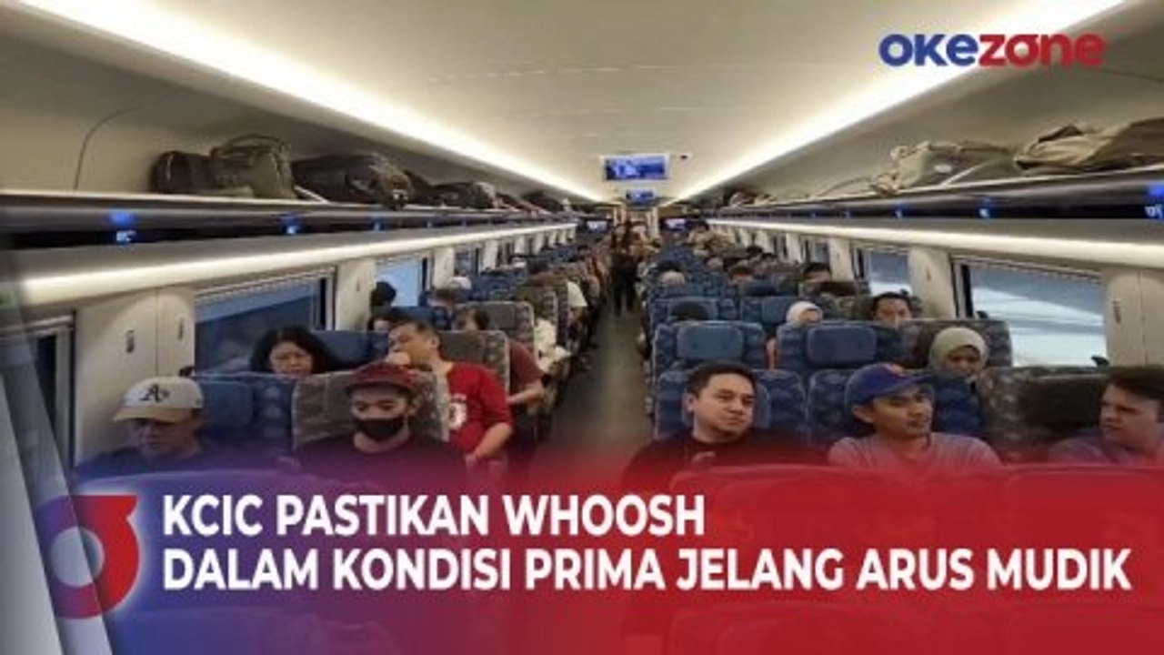 Jelang Mudik Lebaran 2024, KCIC Pastikan Whoosh dalam Kondisi Prima