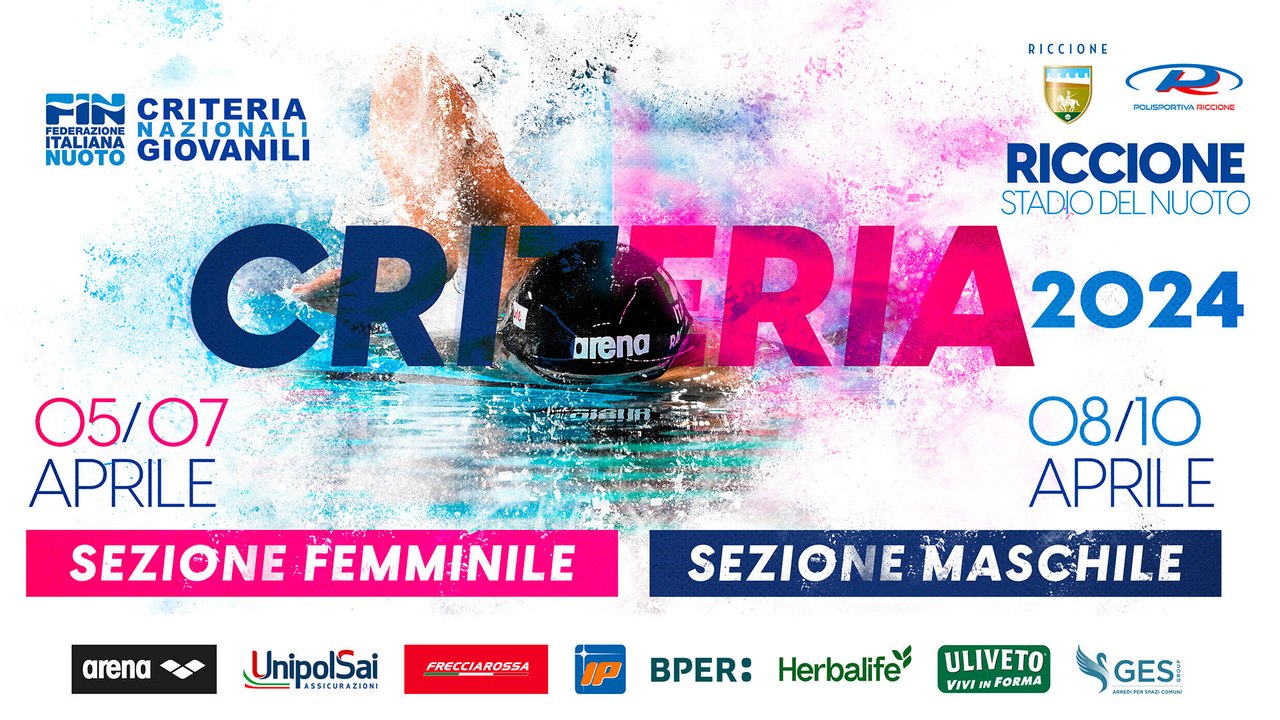NUOTO - Criteria Nazionali Giovanili 2024