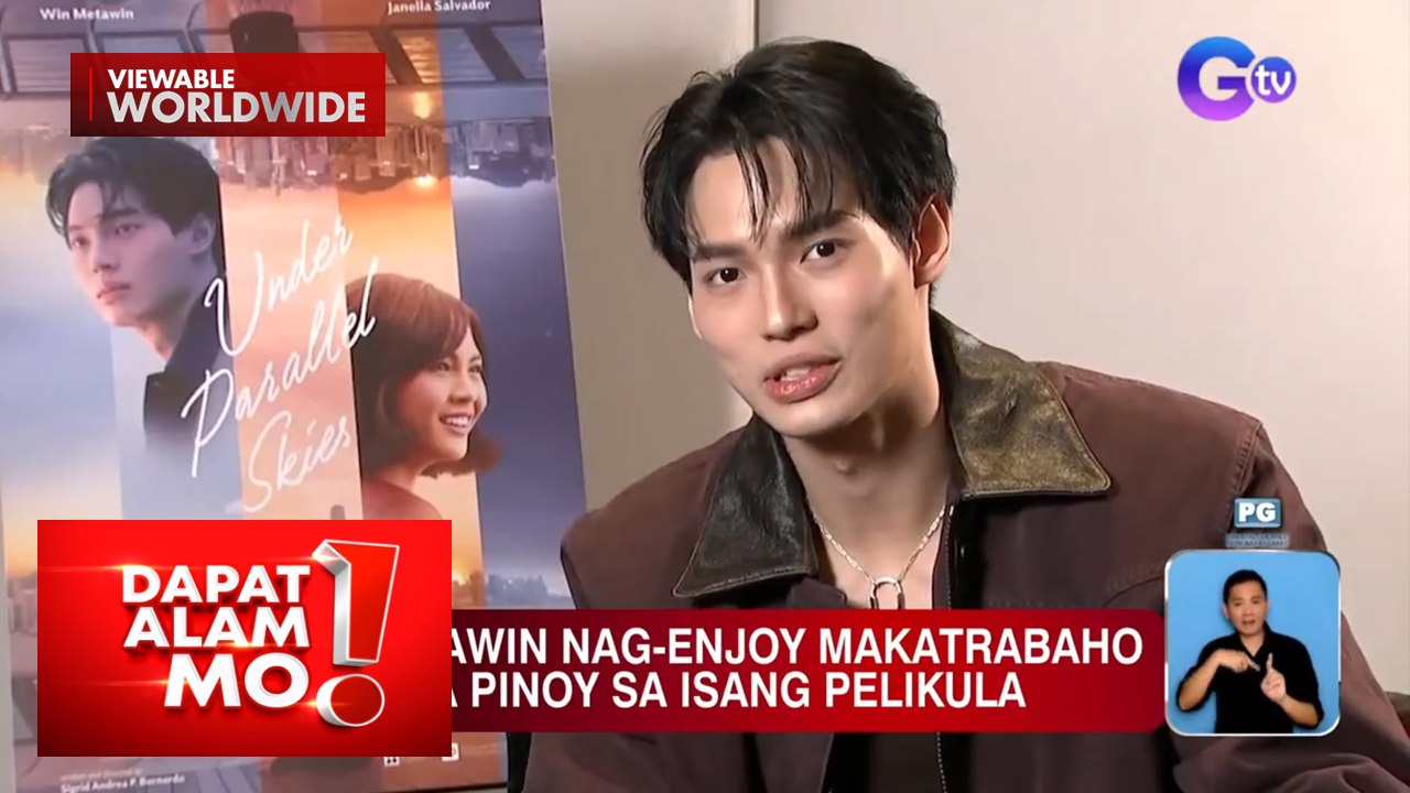 Win Metawin, balik-Pinas; Song Kang, nag-enlist na sa military | Dapat Alam Mo!