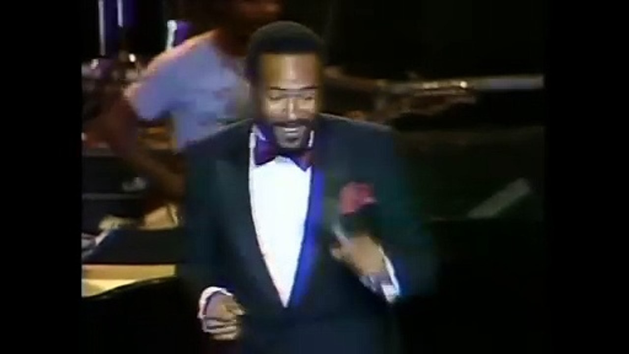 Marvin Gaye chante "Got To Give It Up" en concert en Belgique