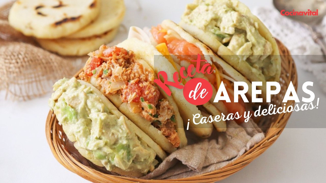 Cómo hacer Arepas caseras preparadas ¡Fáciles y deliciosas!