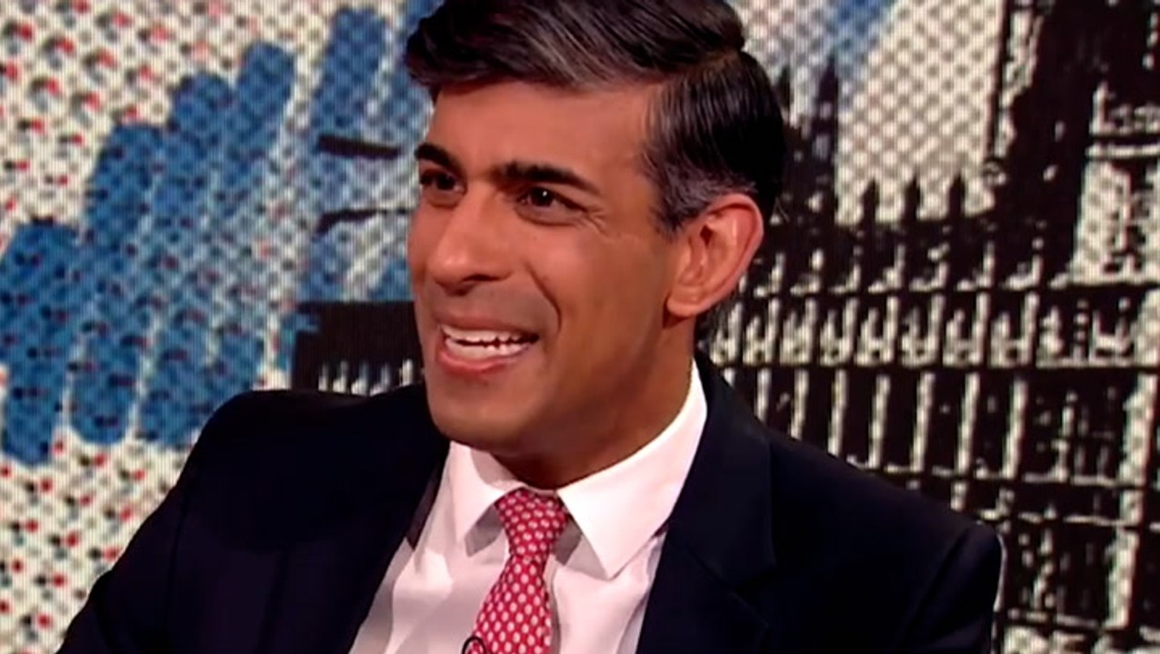 Rishi Sunak asked most important political question - Why are his trousers so short?