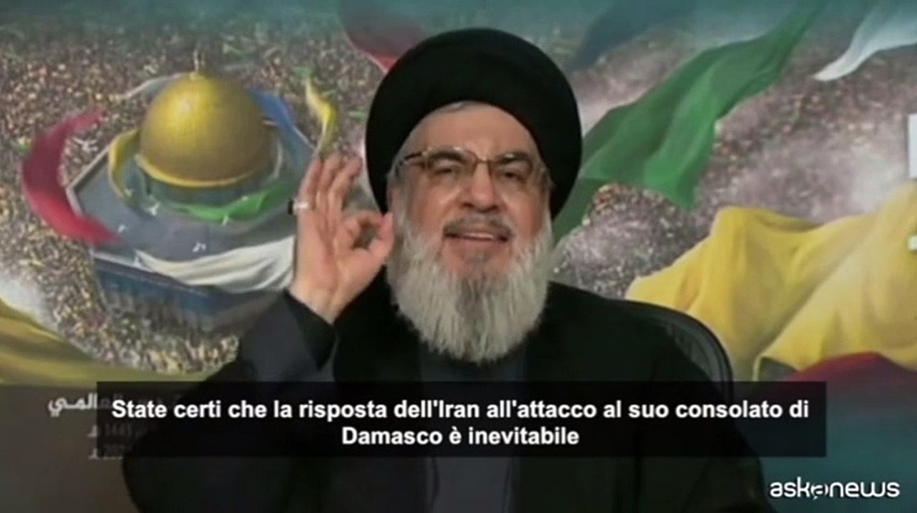 Libano, Hezbollah: "Inevitabile risposta Iran ad attacco consolato"