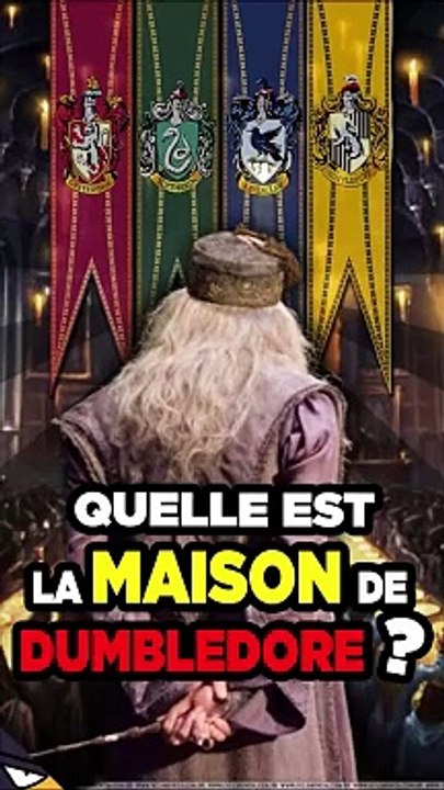 Dans quelle MAISON était DUMBLEDORE ？