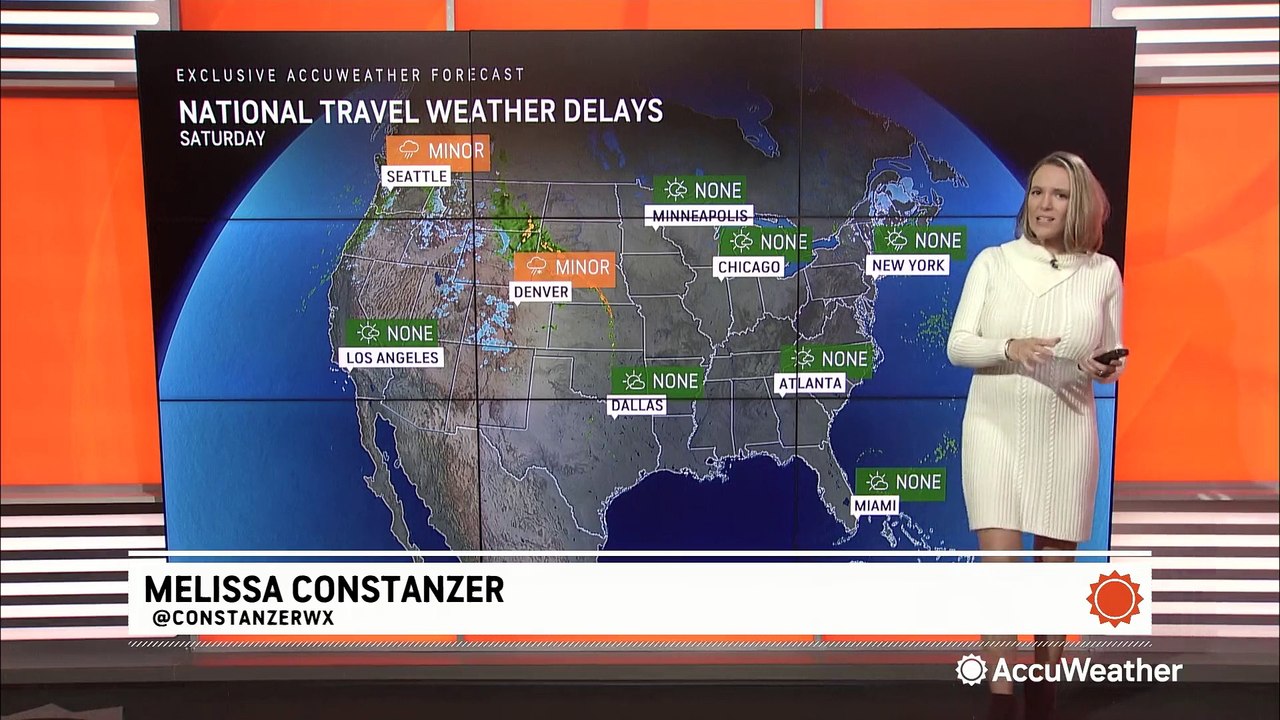 Storms to cause weekend travel problems from the Southwest to the Northern Plains