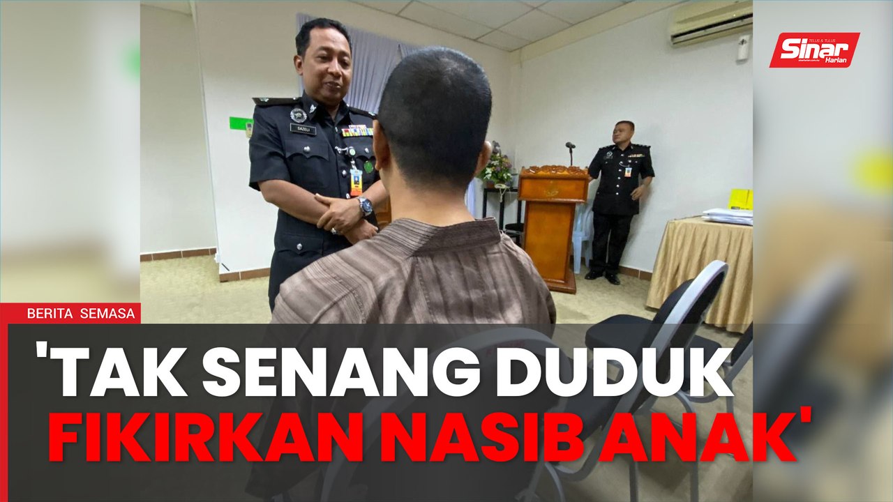 'Sepanjang dalam penjara tak senang duduk fikirkan nasib anak'