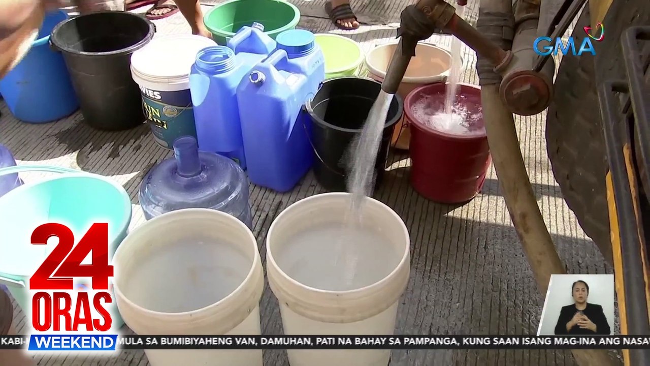 Maynilad at Manila Water, nagbabawas ng water pressure tuwing 10PM–4AM | 24 Oras Weekend